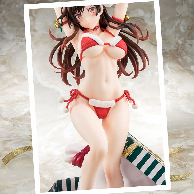 PRE-ORDER Rent-A-Girlfriend - Chizuru Mizuhara: Santa Bikini de Fuwamoko Figure 2nd Xmas 1/6