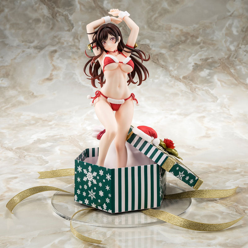 PRE-ORDER Rent-A-Girlfriend - Chizuru Mizuhara: Santa Bikini de Fuwamoko Figure 2nd Xmas 1/6
