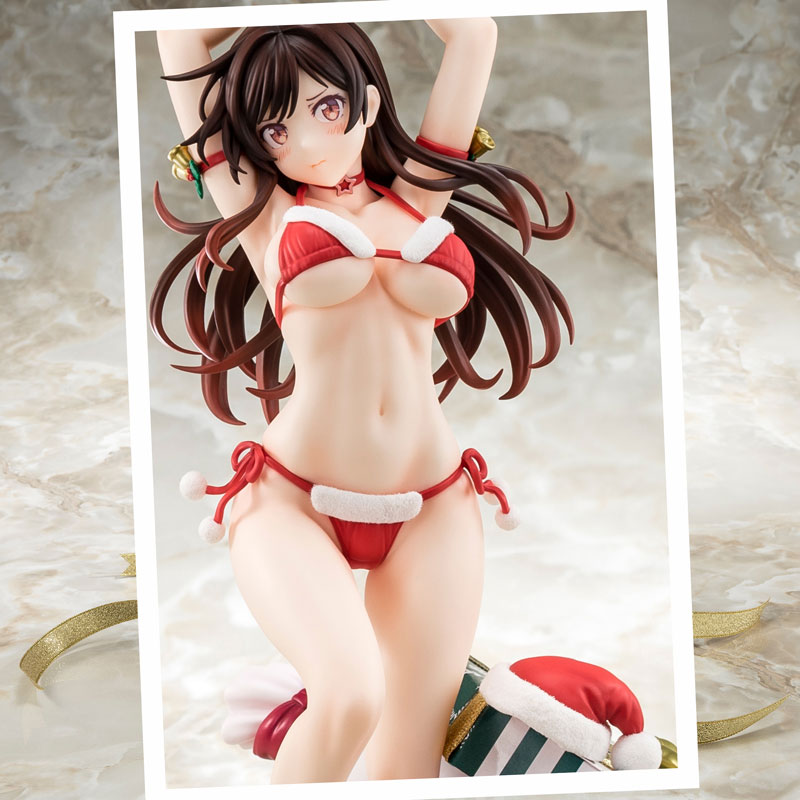 PRE-ORDER Rent-A-Girlfriend - Chizuru Mizuhara: Santa Bikini de Fuwamoko Figure 2nd Xmas 1/6