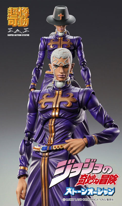 PRE-ORDER Super Action Statue #77 - Jojo's Bizarre Adventure: Stone Ocean - Enrico Pucci [2nd Release]