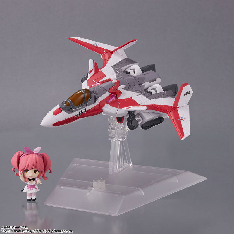 PRE-ORDER TINY SESSION - Macross Delta - VF-31C Siegfried (Mirage Farina Jenius Custom) with Makina Nakajima