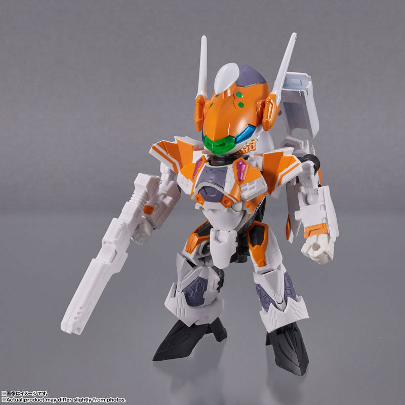 PRE-ORDER TINY SESSION - Macross Delta - VF-31E Siegfried (Chuck Mustang Custom) with Reina Prowler