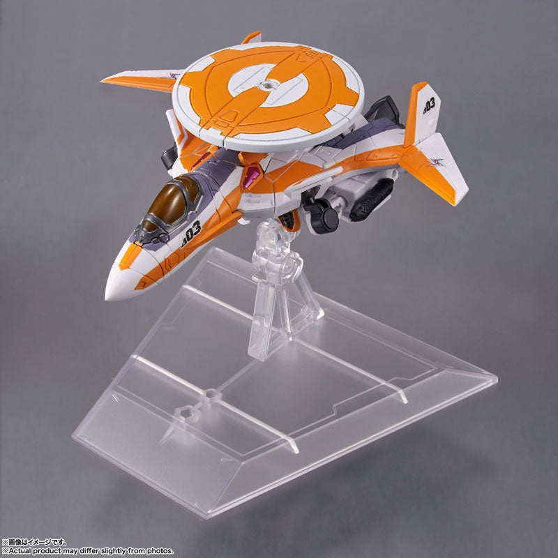 PRE-ORDER TINY SESSION - Macross Delta - VF-31E Siegfried (Chuck Mustang Custom) with Reina Prowler