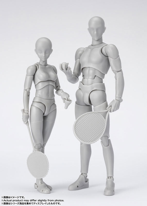PRE-ORDER S.H.Figuarts - Body-kun: Sports Edition DX Set: Gray Color Ver.