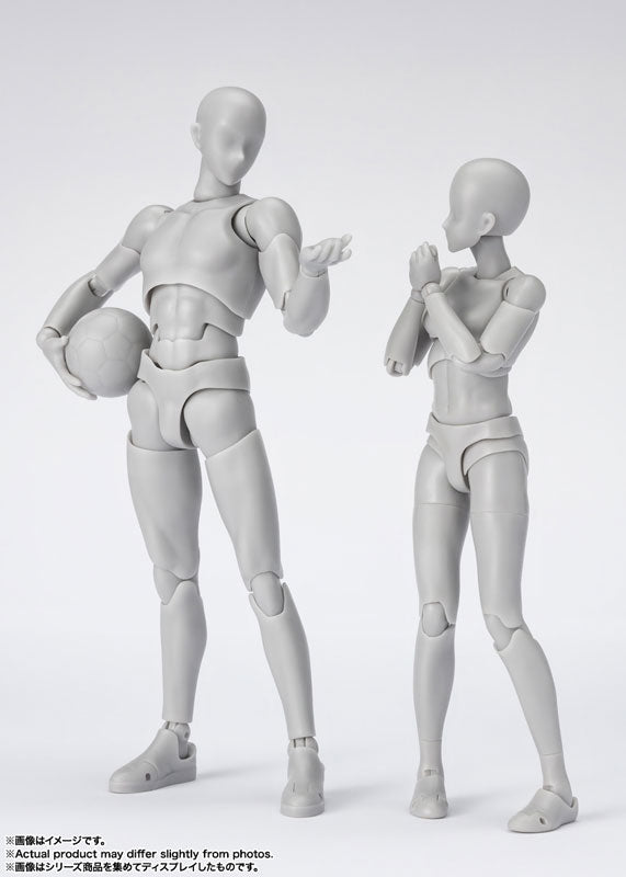PRE-ORDER S.H.Figuarts - Body-kun: Sports Edition DX Set: Gray Color Ver.