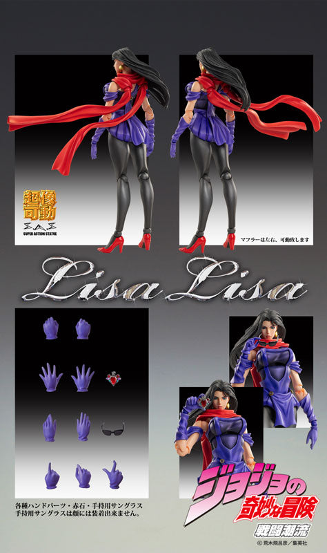 PRE-ORDER Super Action Statue - Jojo's Bizarre Adventure: Battle Tendency - Lisa Lisa [2nd Release]