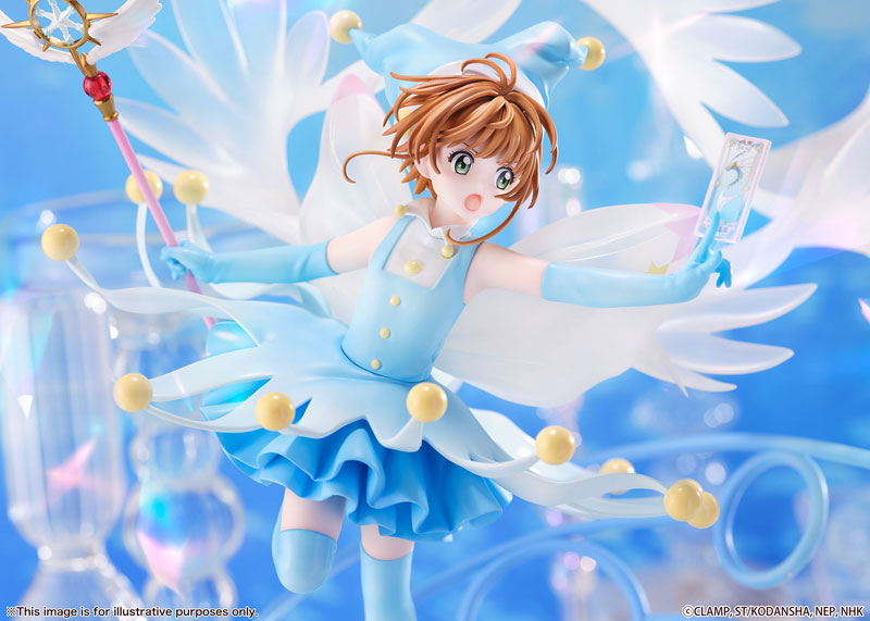 PRE-ORDER Cardcaptor Sakura: Clear Card - Sakura Kinomoto: Battle Costume Water Ver. 1/7