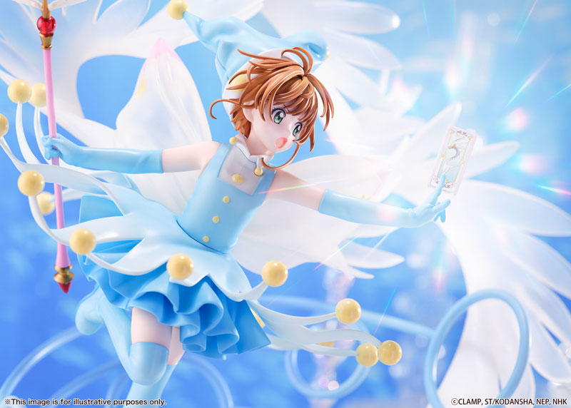 PRE-ORDER Cardcaptor Sakura: Clear Card - Sakura Kinomoto: Battle Costume Water Ver. 1/7