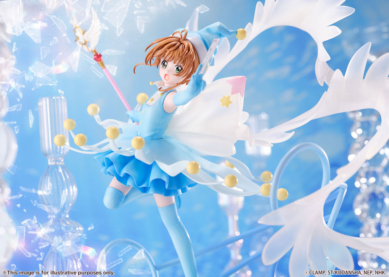 PRE-ORDER Cardcaptor Sakura: Clear Card - Sakura Kinomoto: Battle Costume Water Ver. 1/7