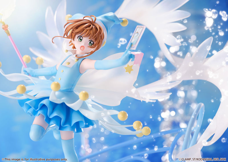 PRE-ORDER Cardcaptor Sakura: Clear Card - Sakura Kinomoto: Battle Costume Water Ver. 1/7