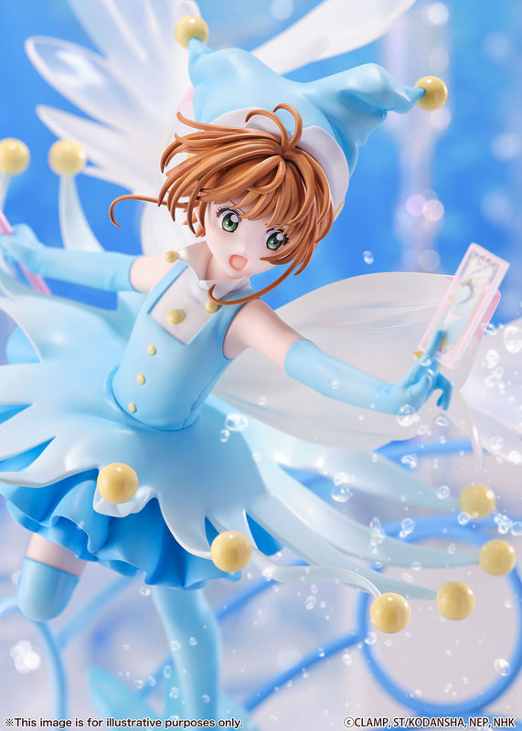 PRE-ORDER Cardcaptor Sakura: Clear Card - Sakura Kinomoto: Battle Costume Water Ver. 1/7