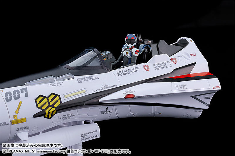 PRE-ORDER PLAMAX MF-69 minimum factory - Macross F - Alto Saotome with VF-25F Decal Set