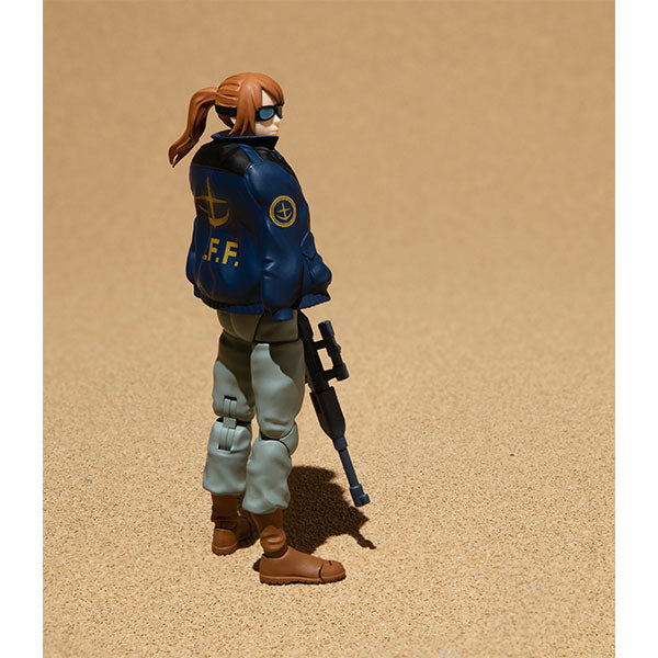 PRE-ORDER G.M.G. - Mobile Suit Gundam: The 08th MS Team - U.N.T. V-SP09 Common Soldier & Federal Soldier's Motorcycle