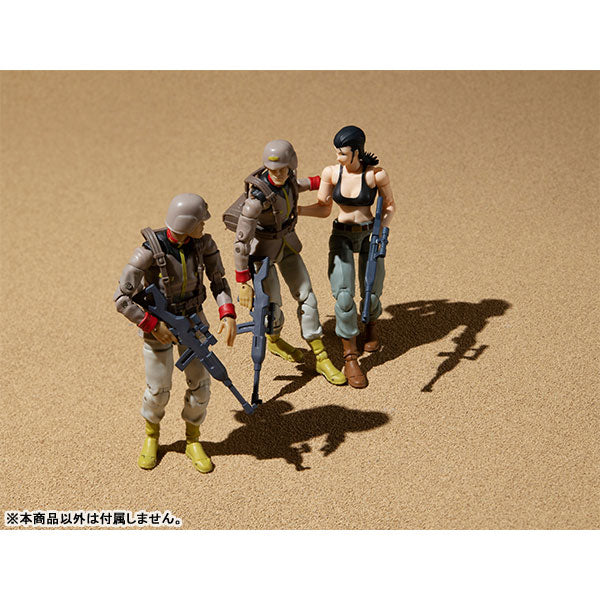 PRE-ORDER G.M.G. - Mobile Suit Gundam: The 08th MS Team - U.N.T. V-SP09 Common Soldier & Federal Soldier's Motorcycle