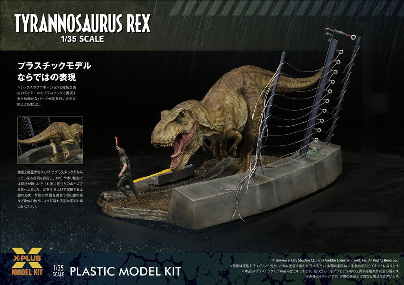 PRE-ORDER Jurassic Park - Tyrannosaurus Rex 1/35