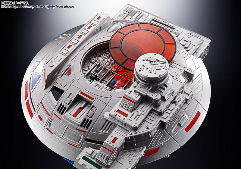 PRE-ORDER Soul of Chogokin GX-106 - Space Sheriff Gavan - Electronic Starbeast Dol & Giran Saucer