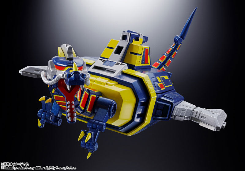 PRE-ORDER Soul of Chogokin GX-106 - Space Sheriff Gavan - Electronic Starbeast Dol & Giran Saucer