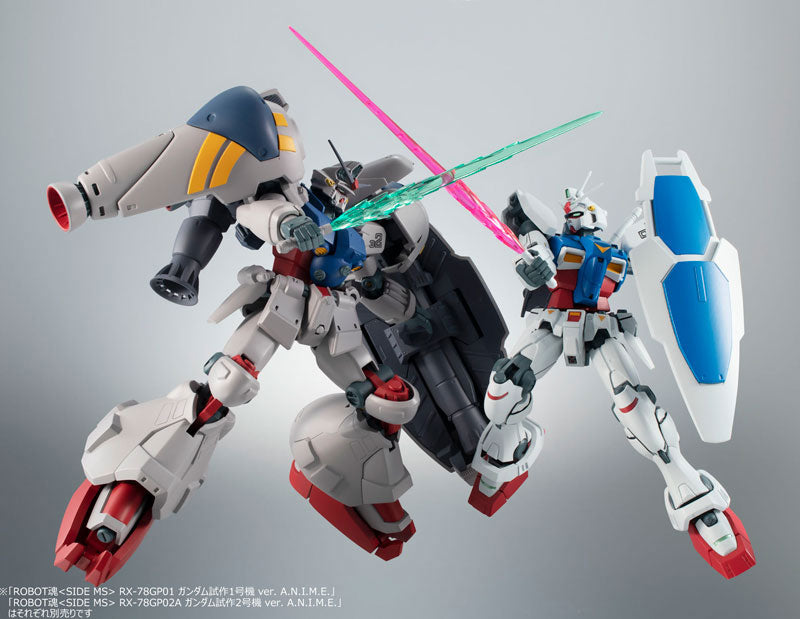 PRE-ORDER Robot Spirits -SIDE MS- - Mobile Suit Gundam 0083: Stardust Memory - RX-78GP02A Gundam Ver. A.N.I.M.E.