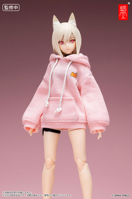 SPECIAL ORDER G.N.PROJECT - Option Costume Bunny Ear Hoodie (Pink) and Bunny Slippers (White) [JP]