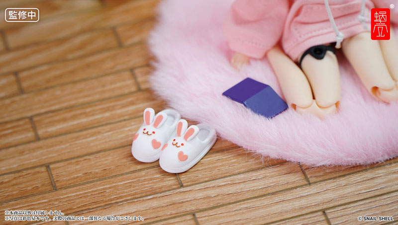 SPECIAL ORDER G.N.PROJECT - Option Costume Bunny Ear Hoodie (Pink) and Bunny Slippers (White) [JP]