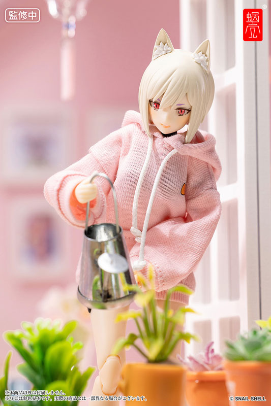 SPECIAL ORDER G.N.PROJECT - Option Costume Bunny Ear Hoodie (Pink) and Bunny Slippers (White) [JP]