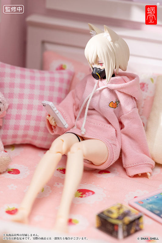 SPECIAL ORDER G.N.PROJECT - Option Costume Bunny Ear Hoodie (Pink) and Bunny Slippers (White) [JP]