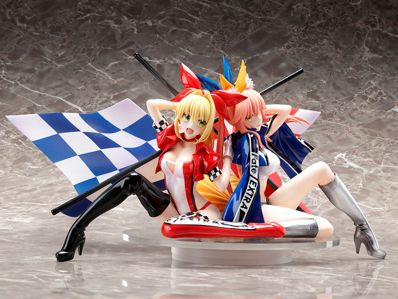 PRE-ORDER Fate/Extra - Nero Claudius & Tamamo no Mae: TYPE-MOON Racing ver. 1/7