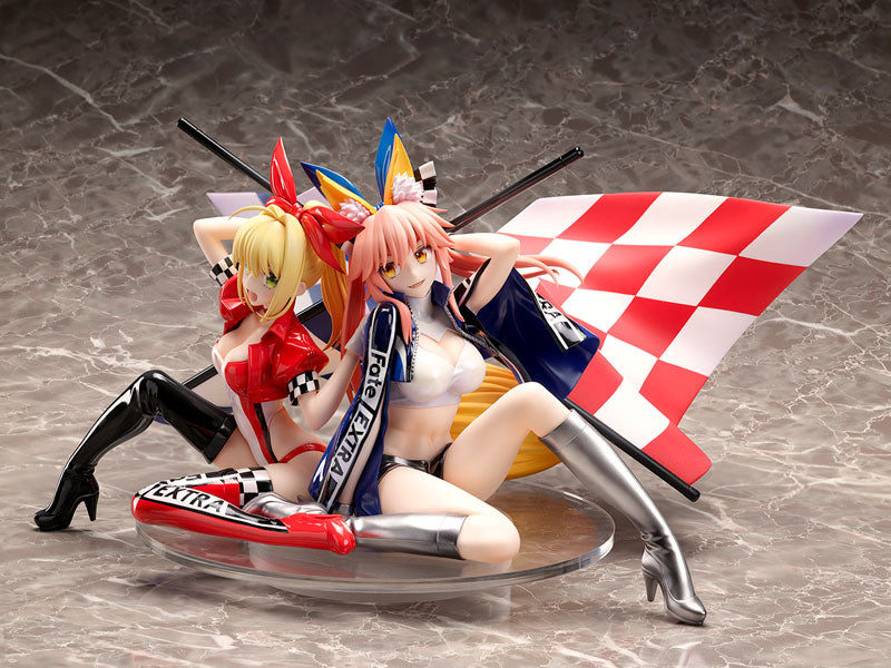 PRE-ORDER Fate/Extra - Nero Claudius & Tamamo no Mae: TYPE-MOON Racing ver. 1/7