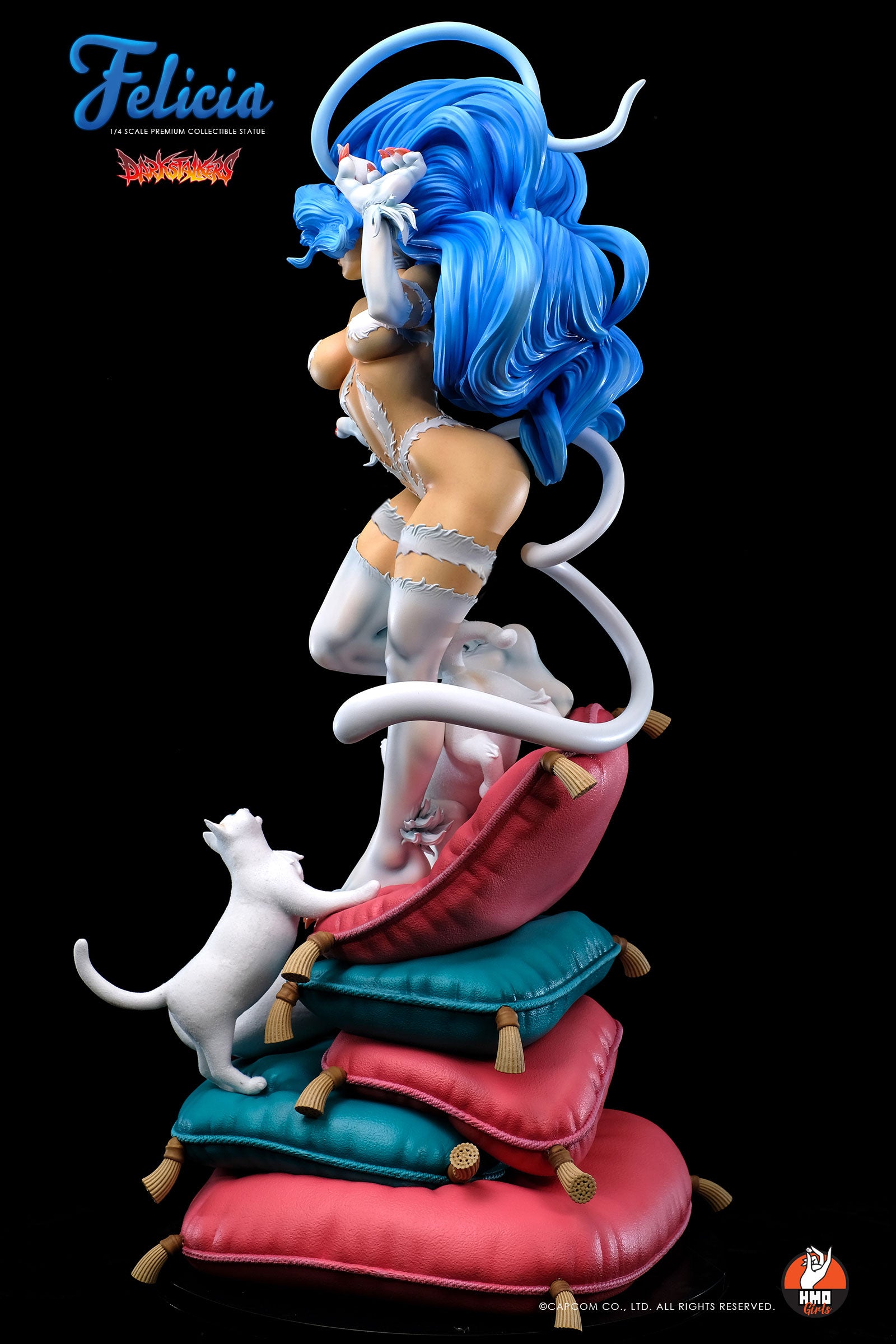 PRE-ORDER Darkstalkers - Felicia: White Ver. 1/4