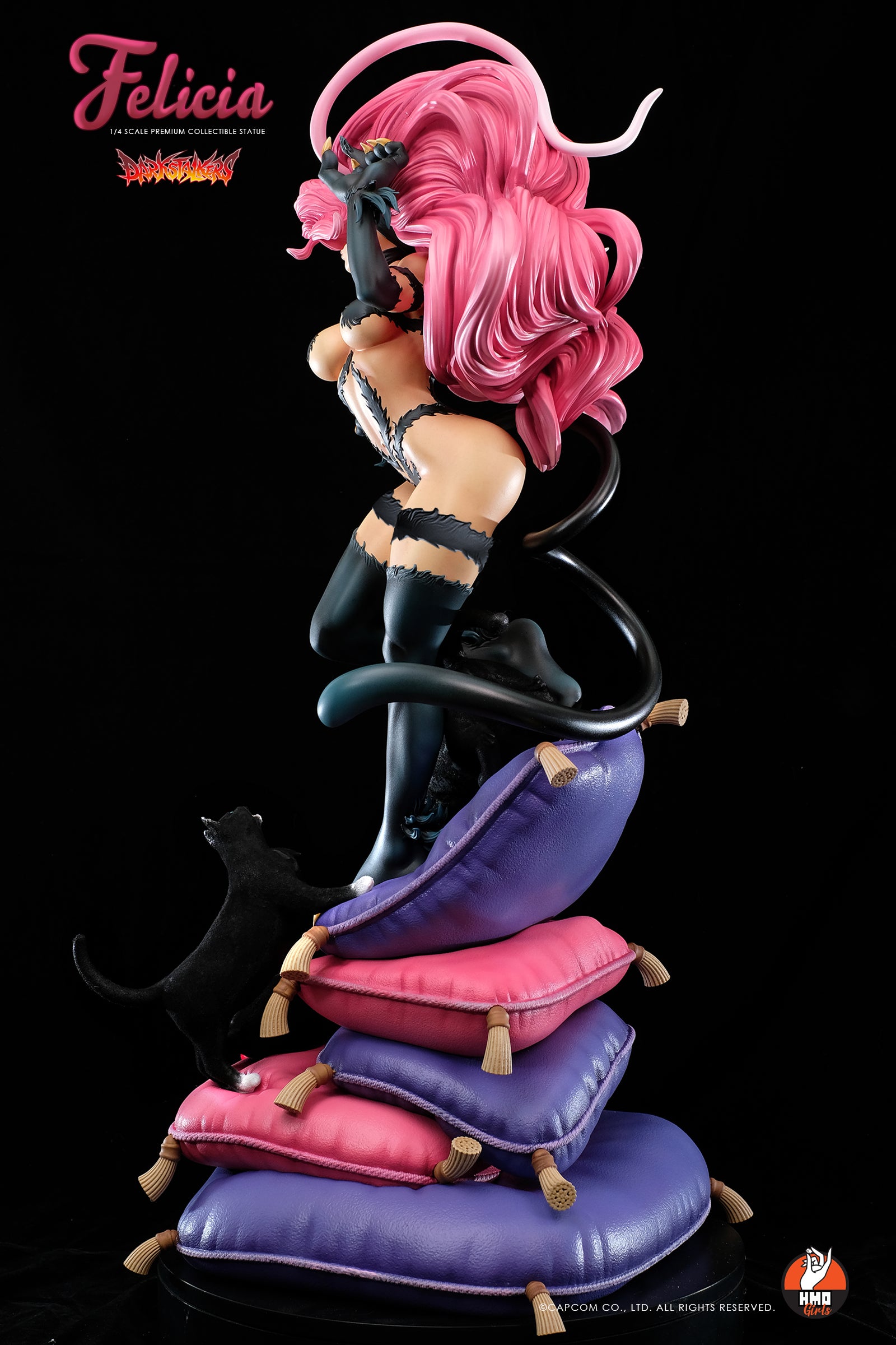 PRE-ORDER Darkstalkers - Felicia: Black Ver. 1/4