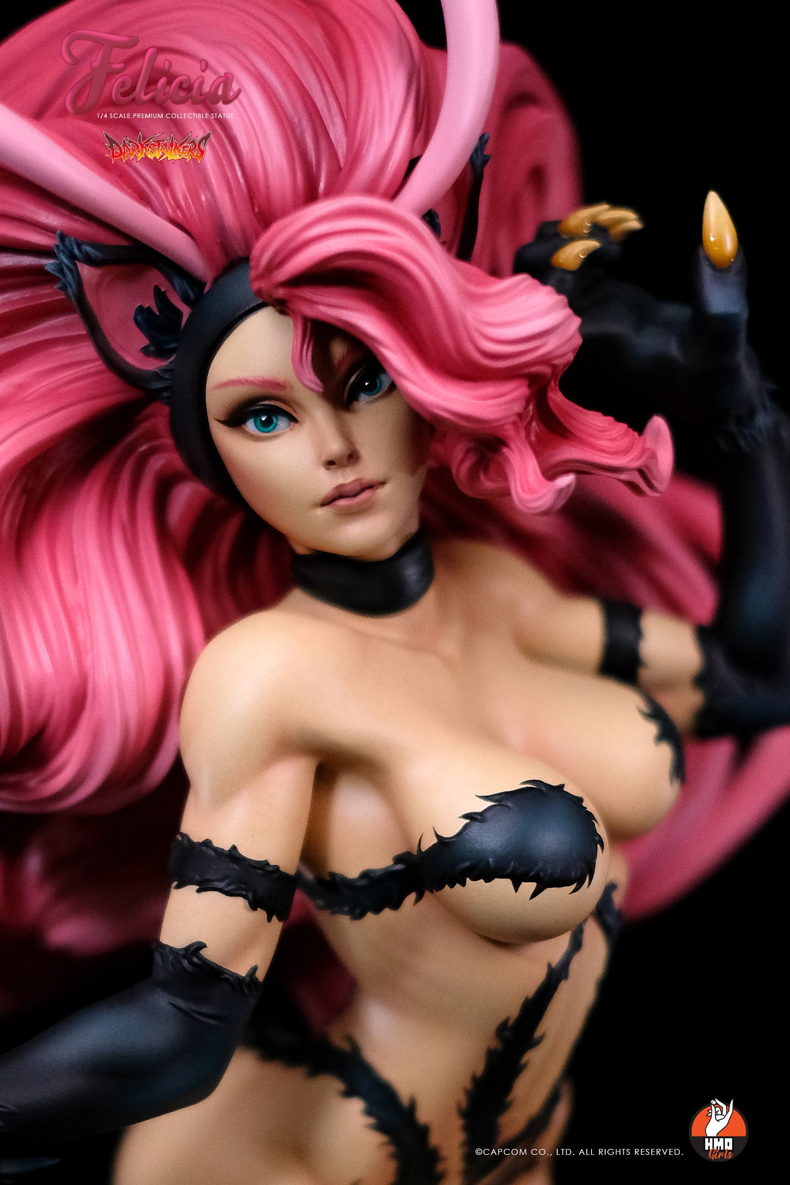 PRE-ORDER Darkstalkers - Felicia: Black Ver. 1/4