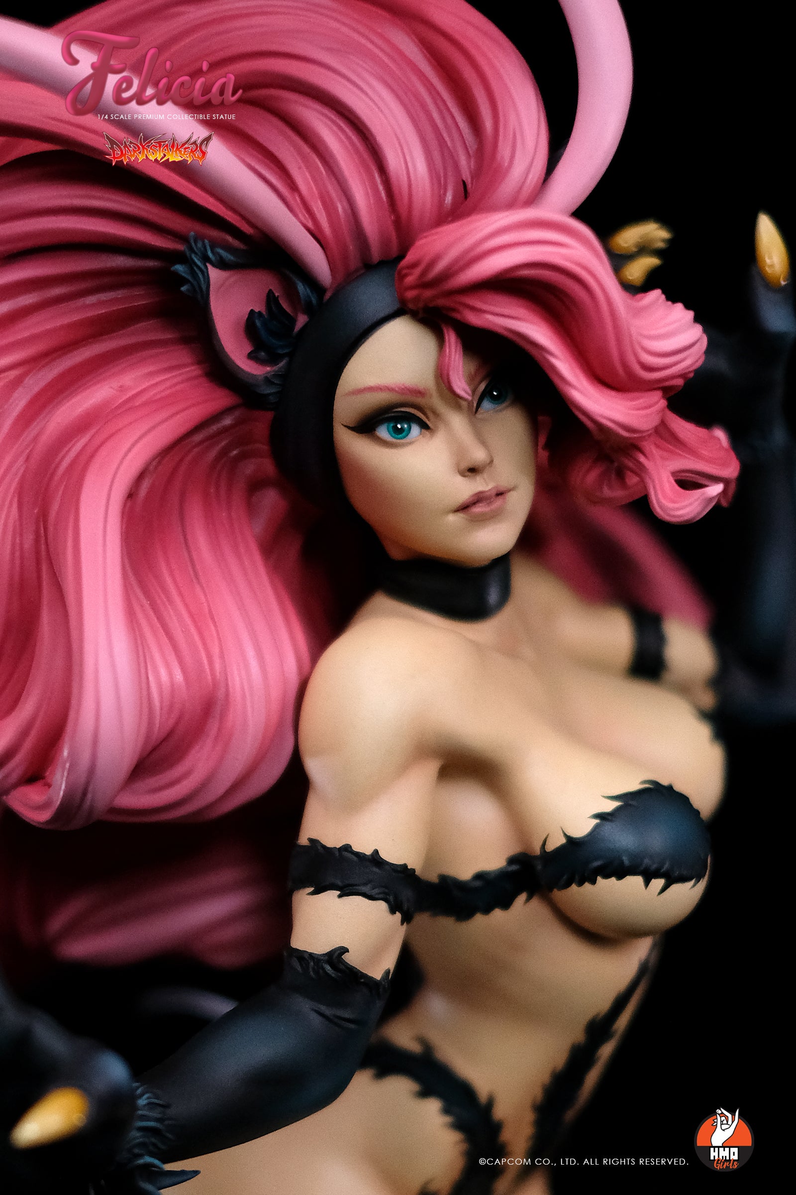 PRE-ORDER Darkstalkers - Felicia: Black Ver. 1/4