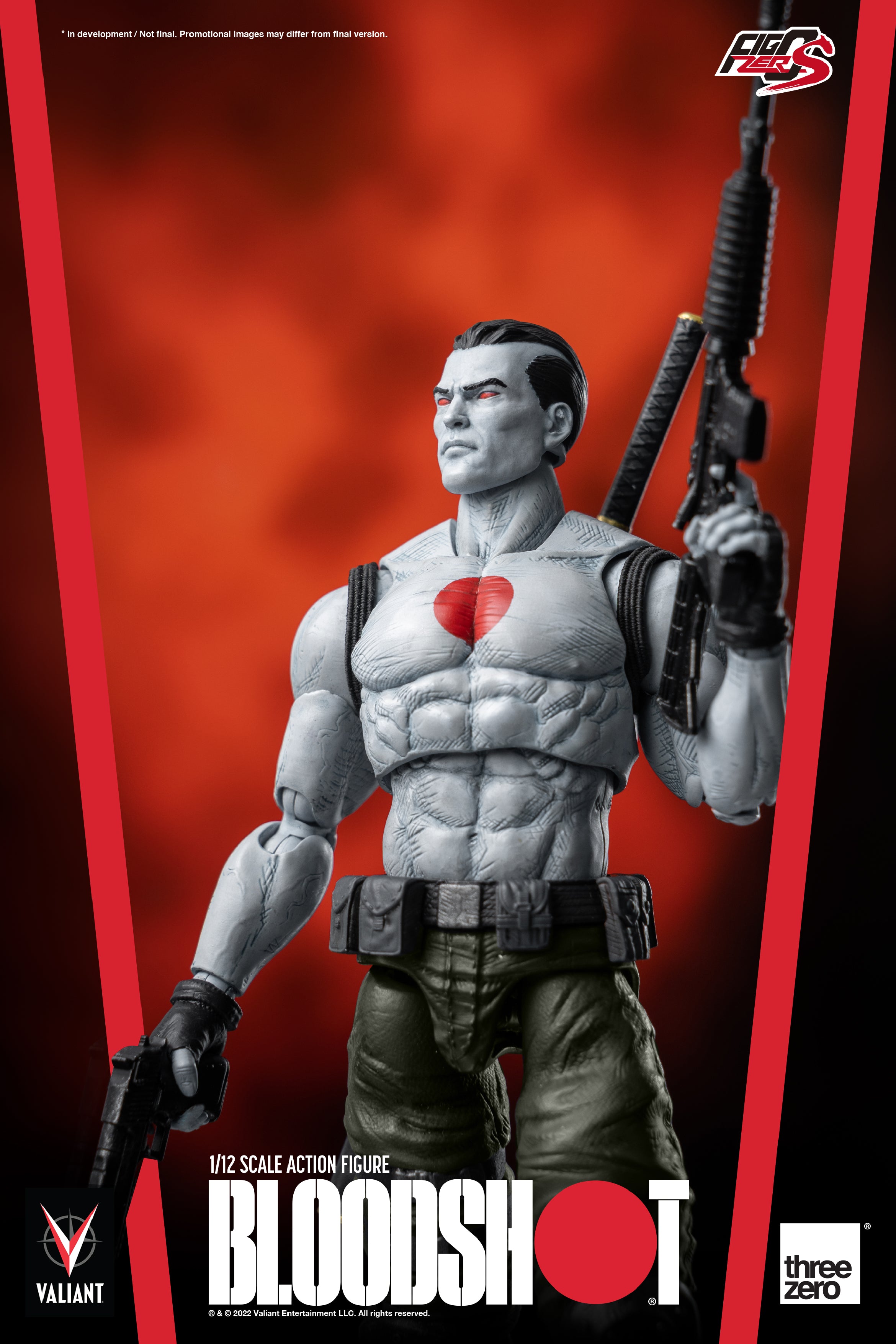 PRE-ORDER FigZero - Valiant - Bloodshot 1/12