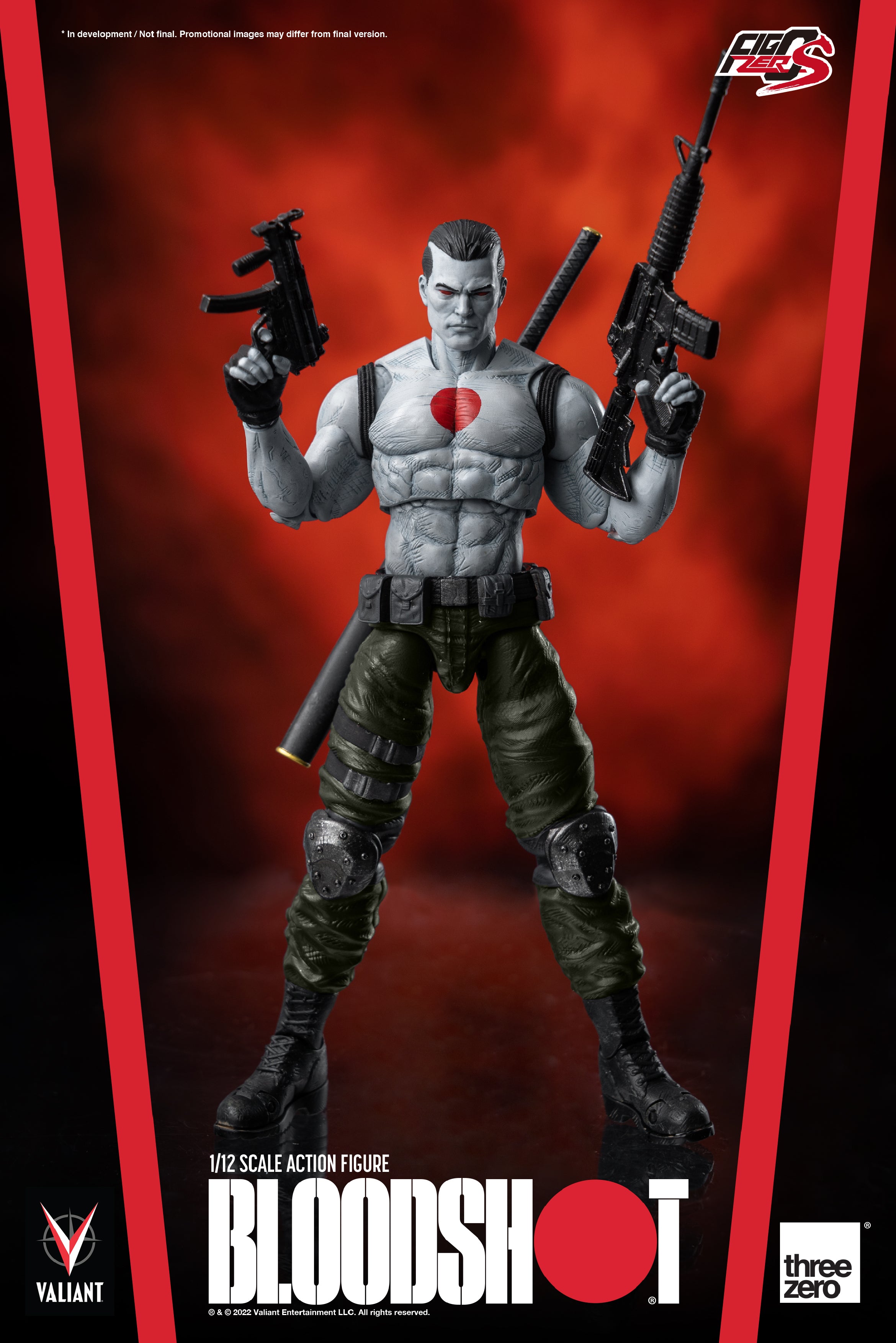PRE-ORDER FigZero - Valiant - Bloodshot 1/12