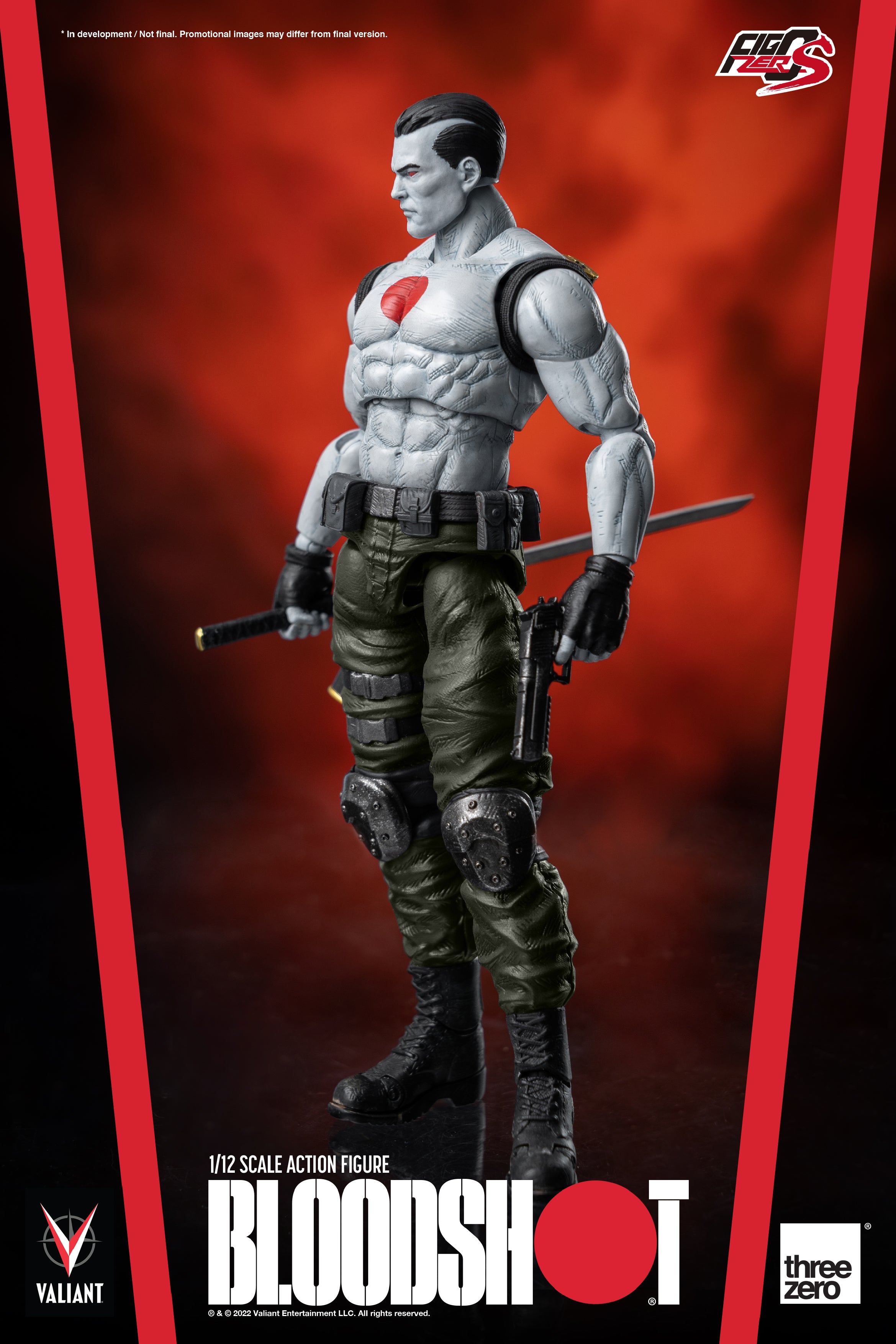 PRE-ORDER FigZero - Valiant - Bloodshot 1/12