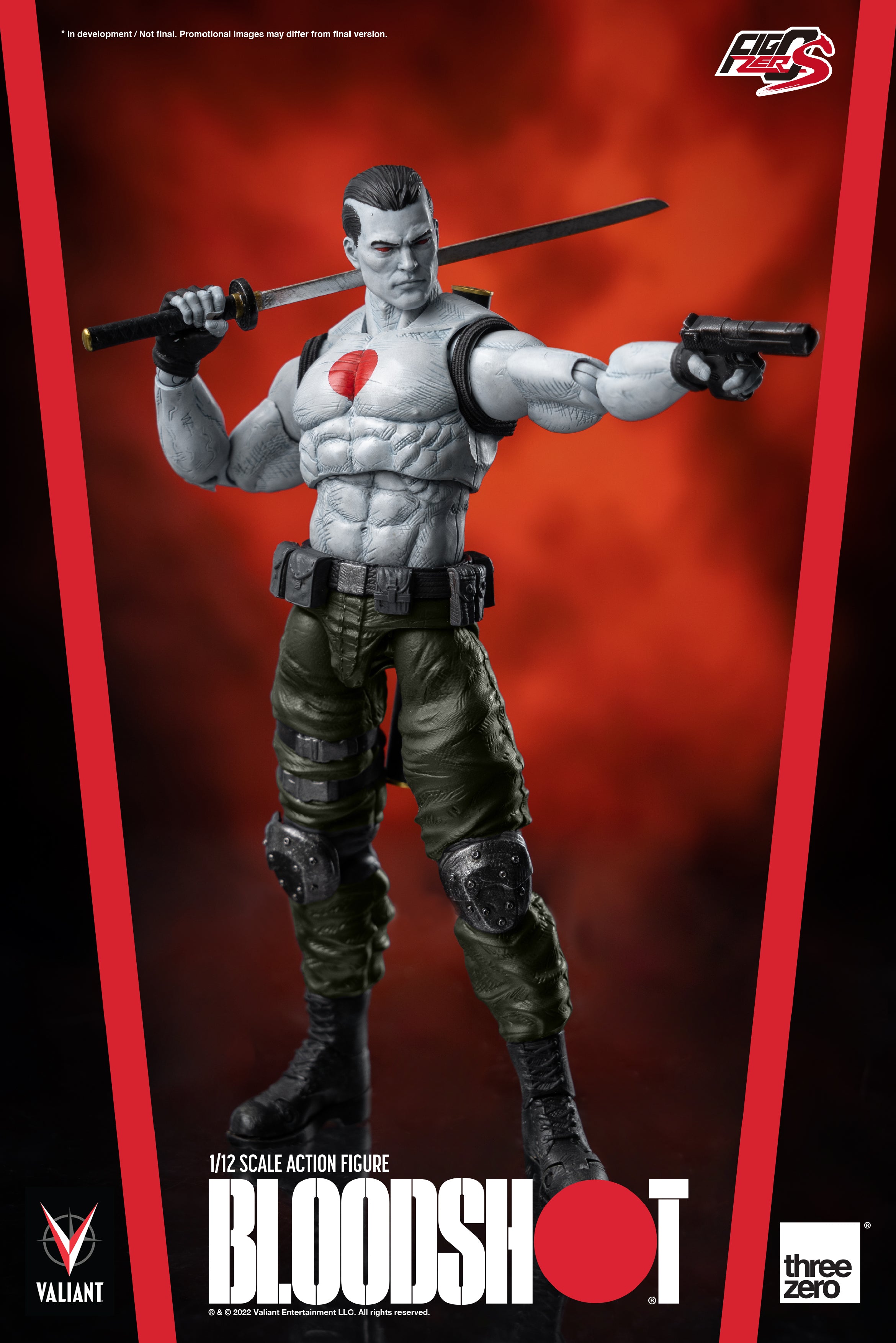 PRE-ORDER FigZero - Valiant - Bloodshot 1/12