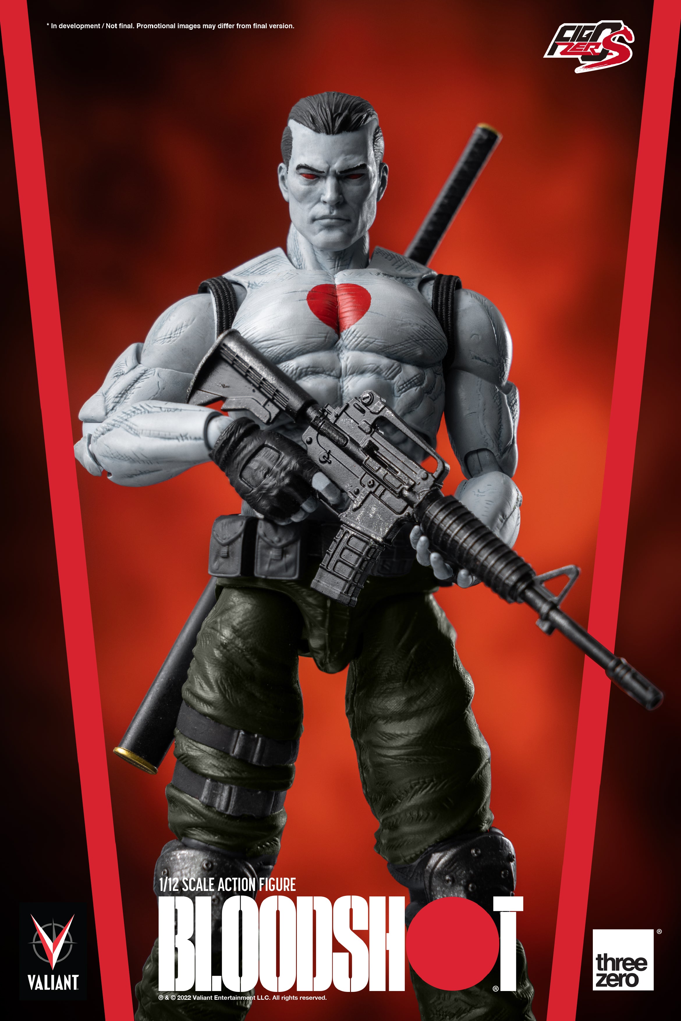 PRE-ORDER FigZero - Valiant - Bloodshot 1/12