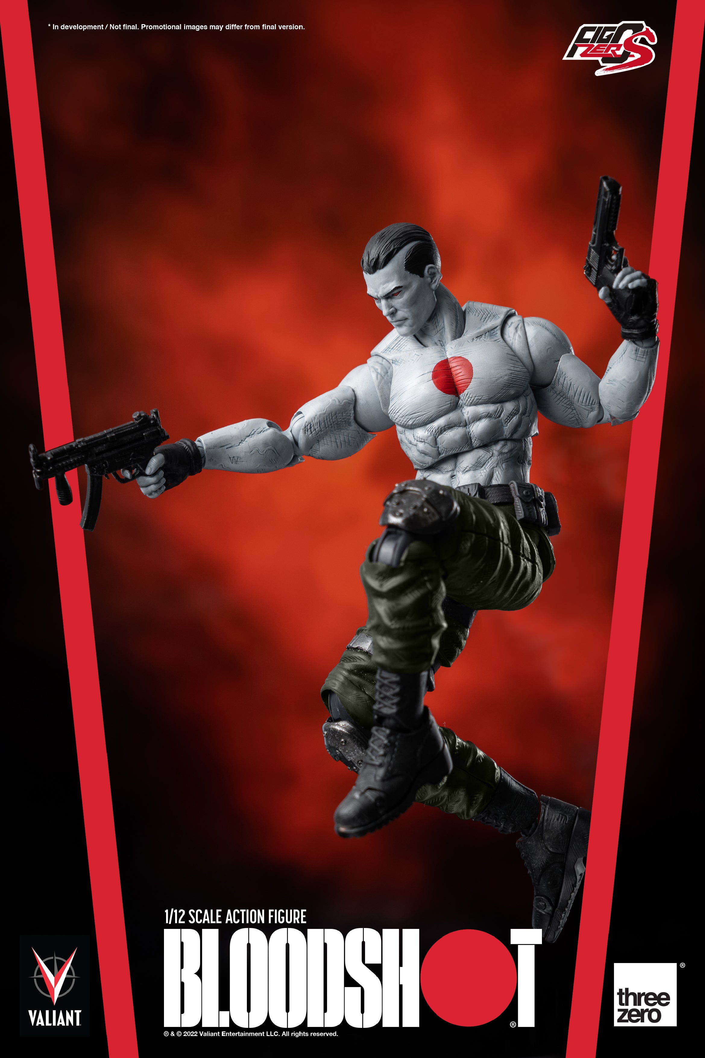 PRE-ORDER FigZero - Valiant - Bloodshot 1/12
