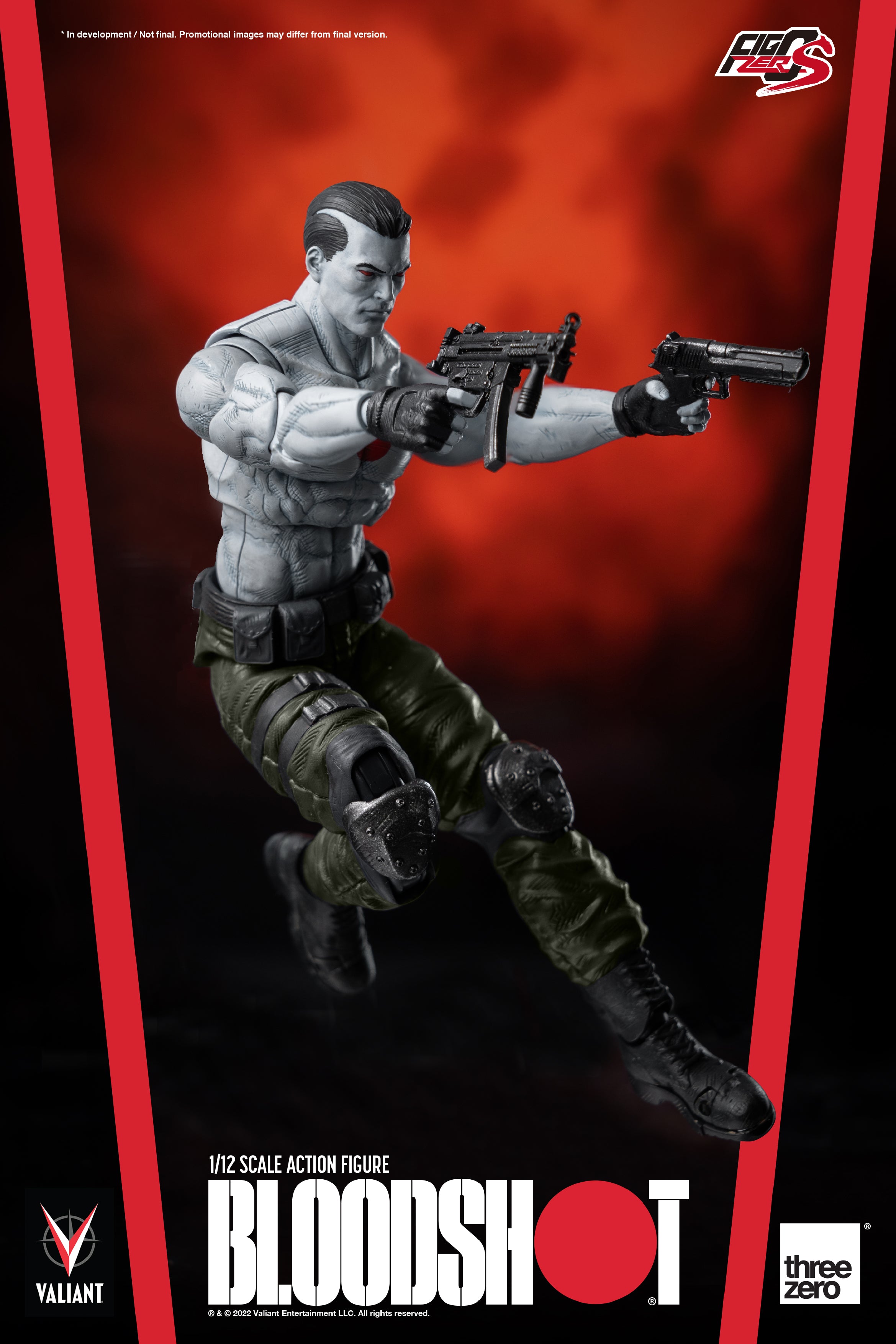 PRE-ORDER FigZero - Valiant - Bloodshot 1/12