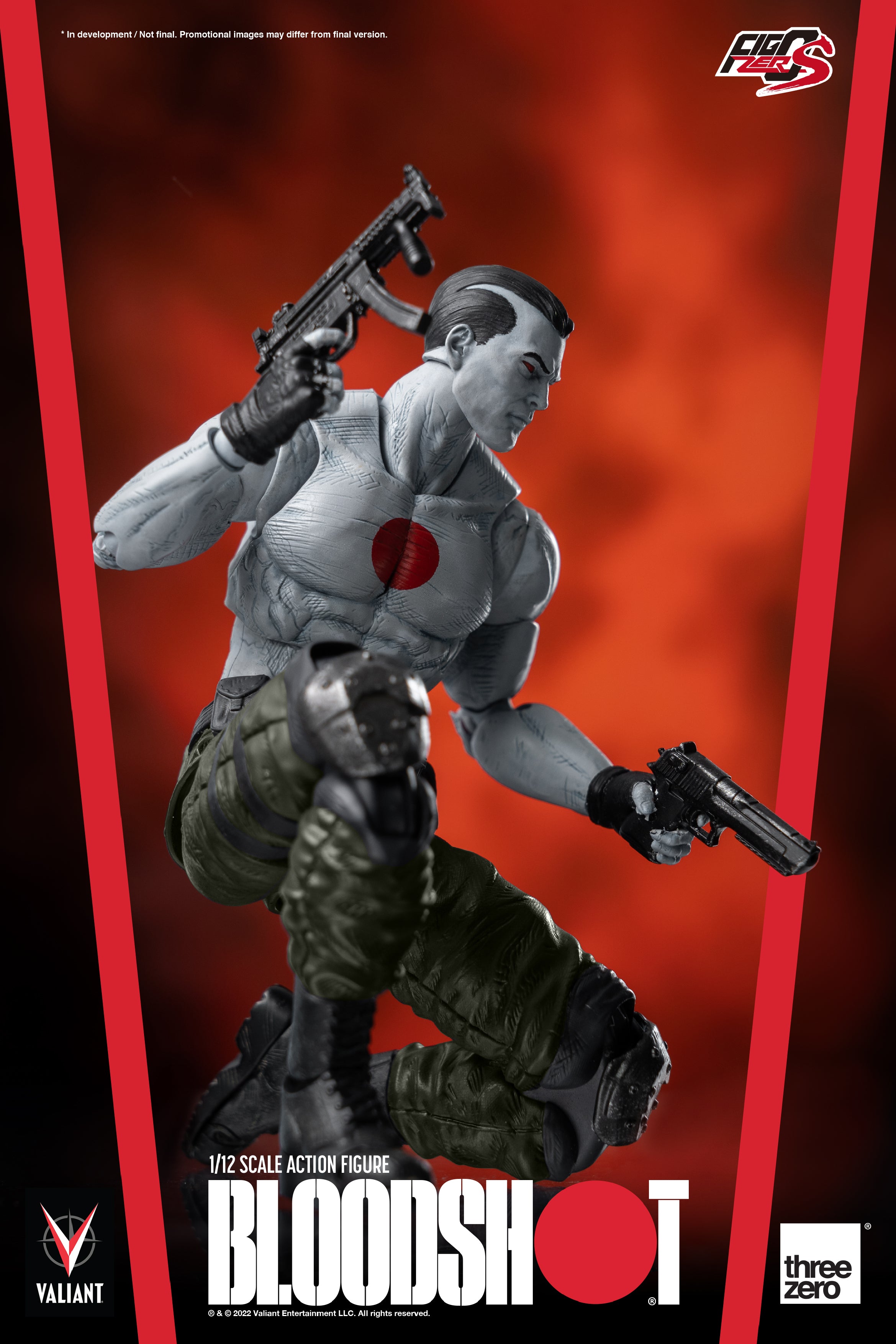 PRE-ORDER FigZero - Valiant - Bloodshot 1/12