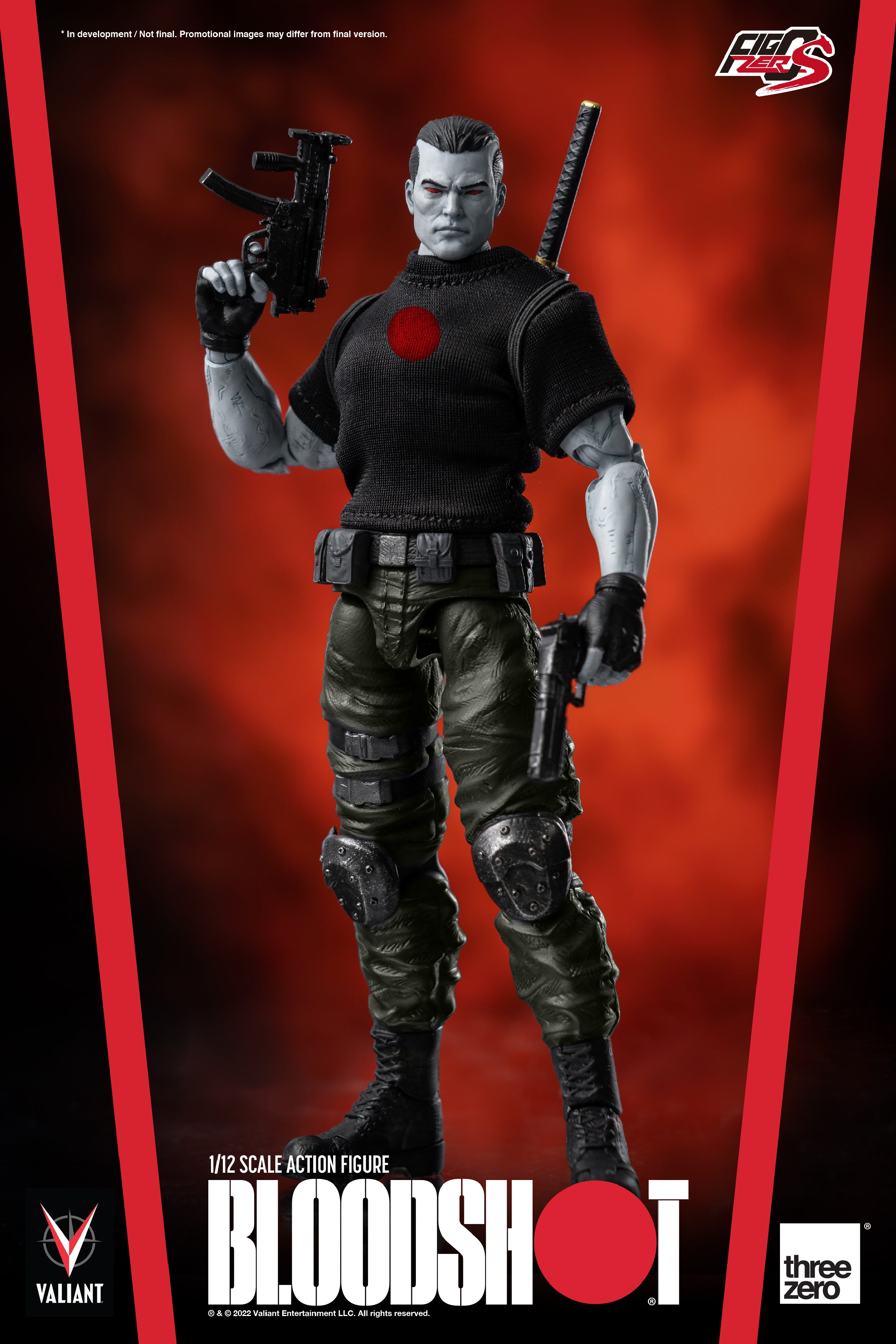 PRE-ORDER FigZero - Valiant - Bloodshot 1/12