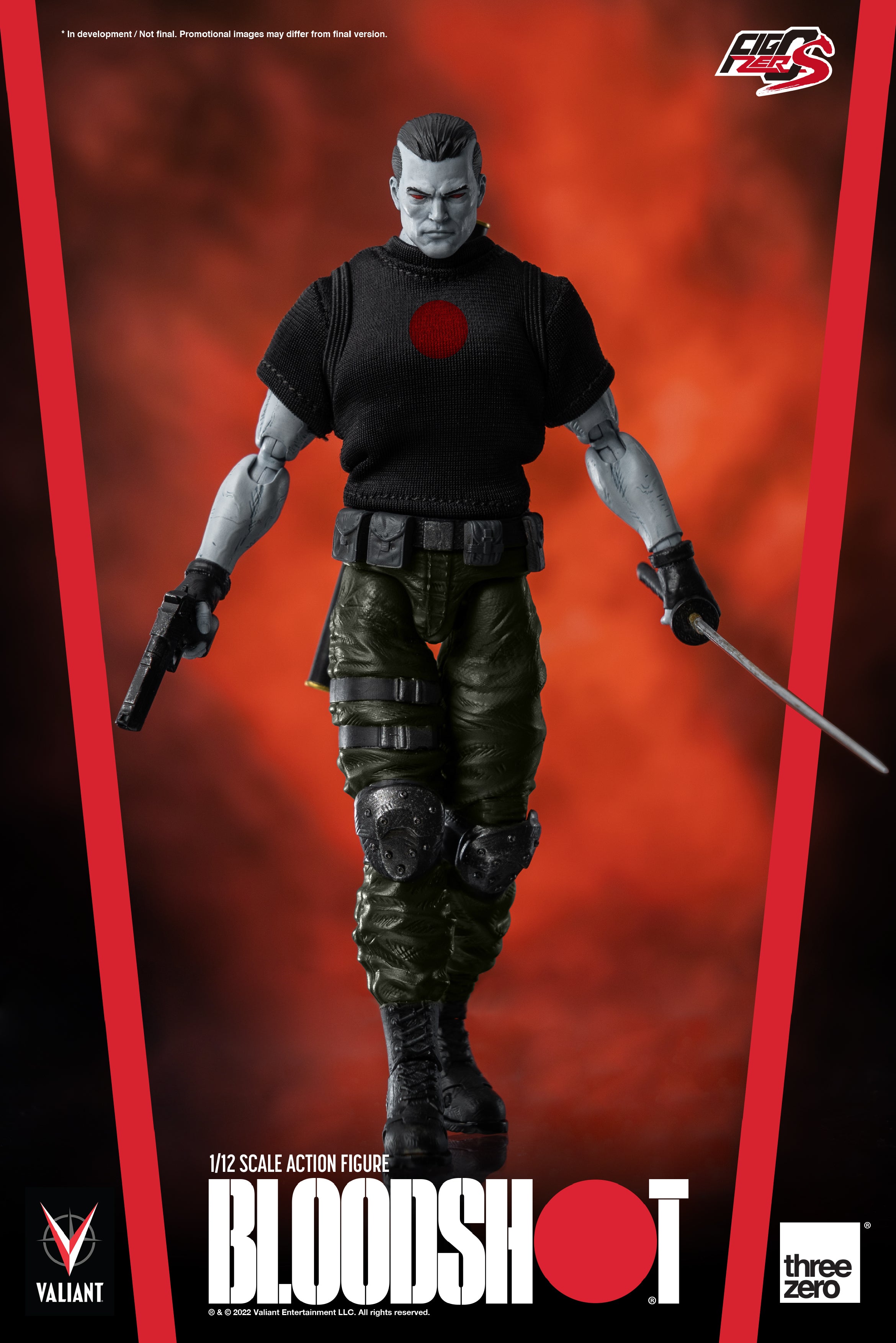 PRE-ORDER FigZero - Valiant - Bloodshot 1/12