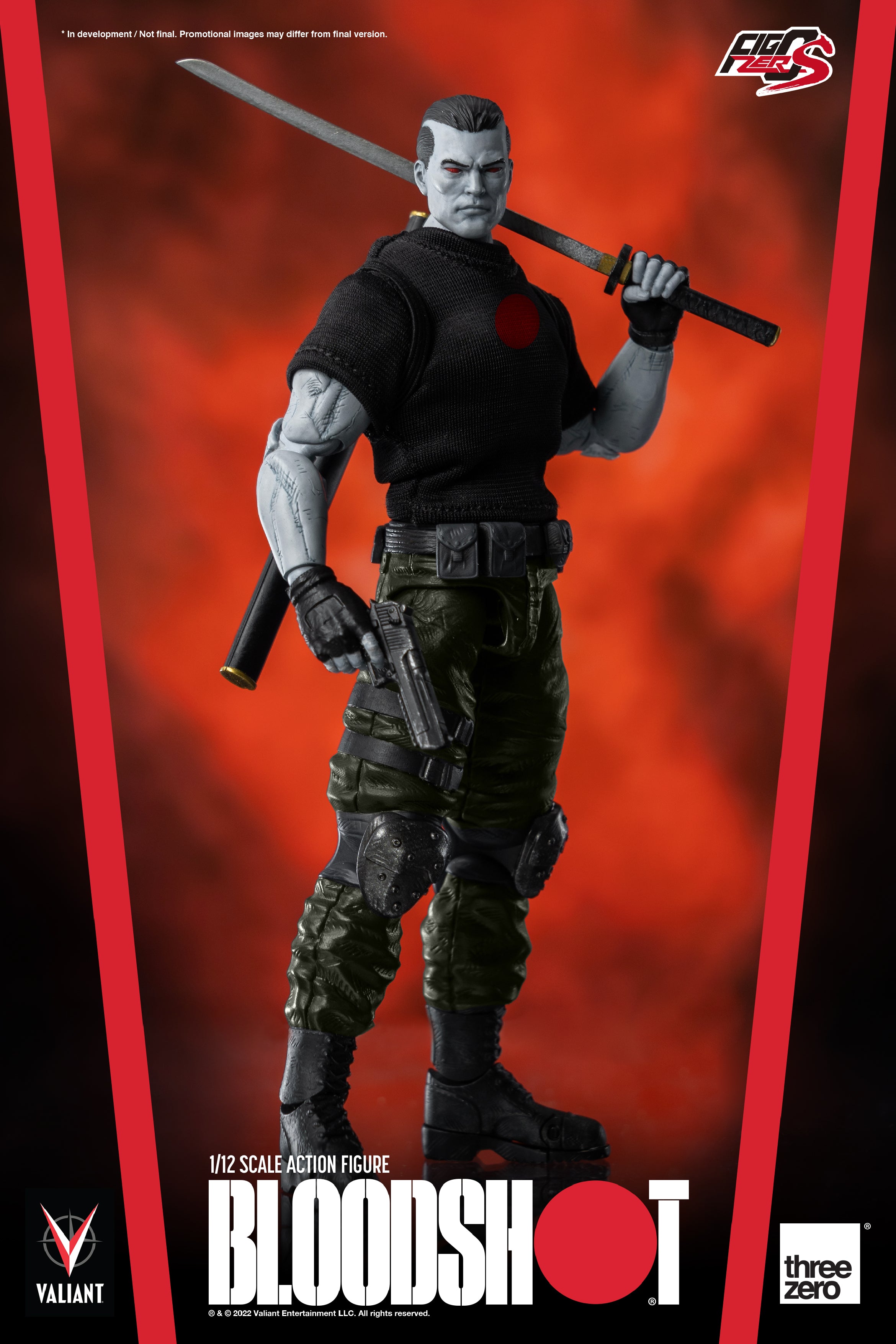 PRE-ORDER FigZero - Valiant - Bloodshot 1/12