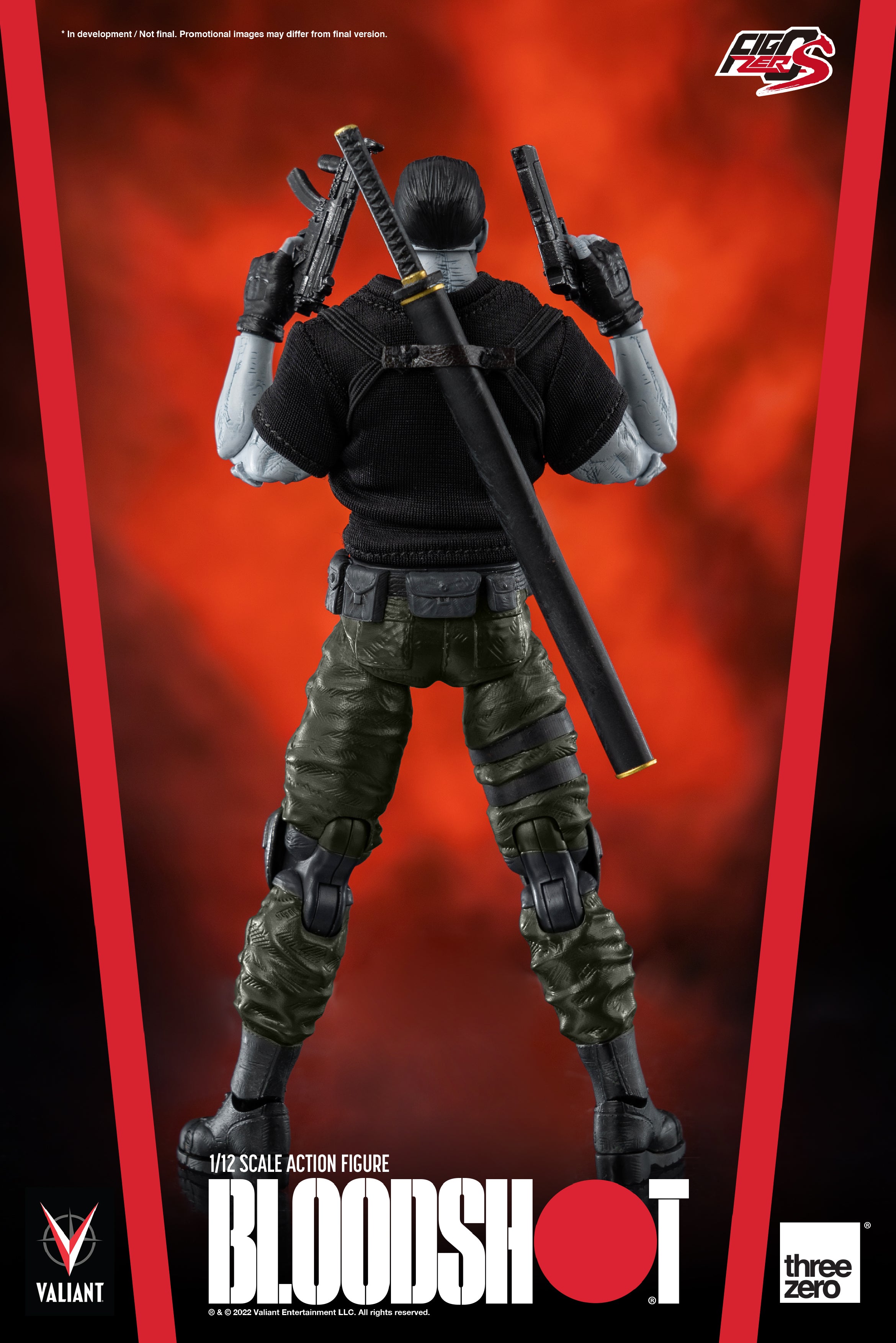 PRE-ORDER FigZero - Valiant - Bloodshot 1/12