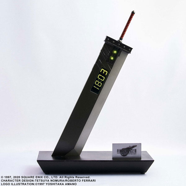 PRE-ORDER Final Fantasy VII Remake - Buster Sword Digital Clock