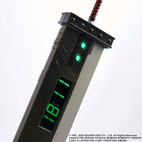 PRE-ORDER Final Fantasy VII Remake - Buster Sword Digital Clock