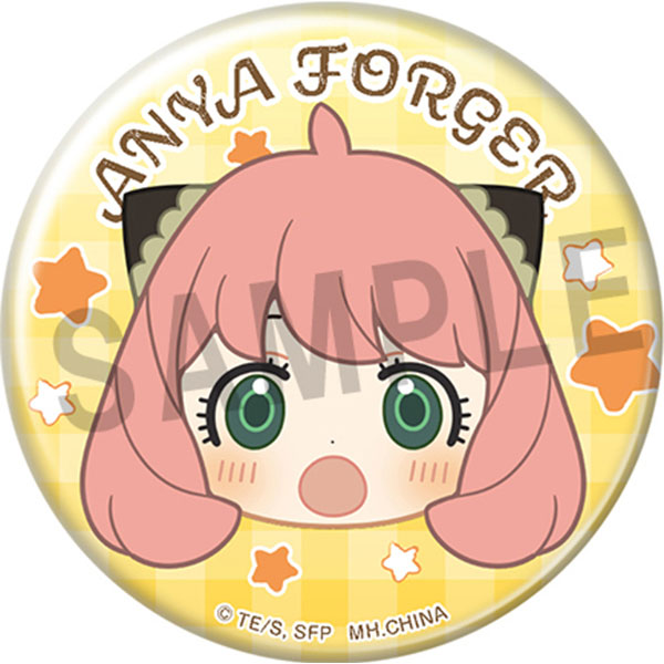 PRE-ORDER Tin Badge Collection - Spy x Family FukaFuka Squeeze Bread [Box of 8]