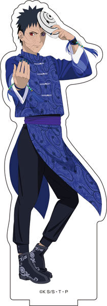 SPECIAL ORDER Naruto Shippuden New Illustration Big Acrylic Stand: China Ver. #10 - Obito Uchiha [JP]