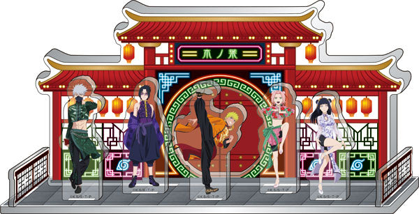 SPECIAL ORDER Naruto Shippuden New Illustration Acrylic Dioarama: China Ver. - Konoha [JP]