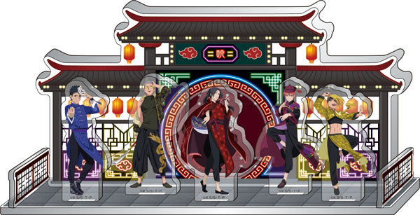 SPECIAL ORDER Naruto Shippuden New Illustration Acrylic Dioarama: China Ver. - Akatsuki [JP]